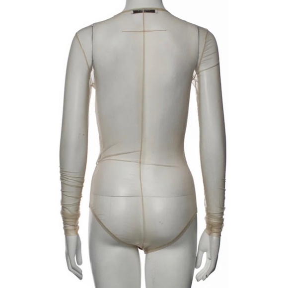 COPY - Authentic Givenchy ultra rare sheer metallic bodysuit - Picture 2 of 13